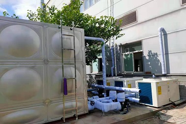 北京鋼研高納永豐基地園區(qū)低溫強(qiáng)熱空氣能洗浴熱水調(diào)試完成